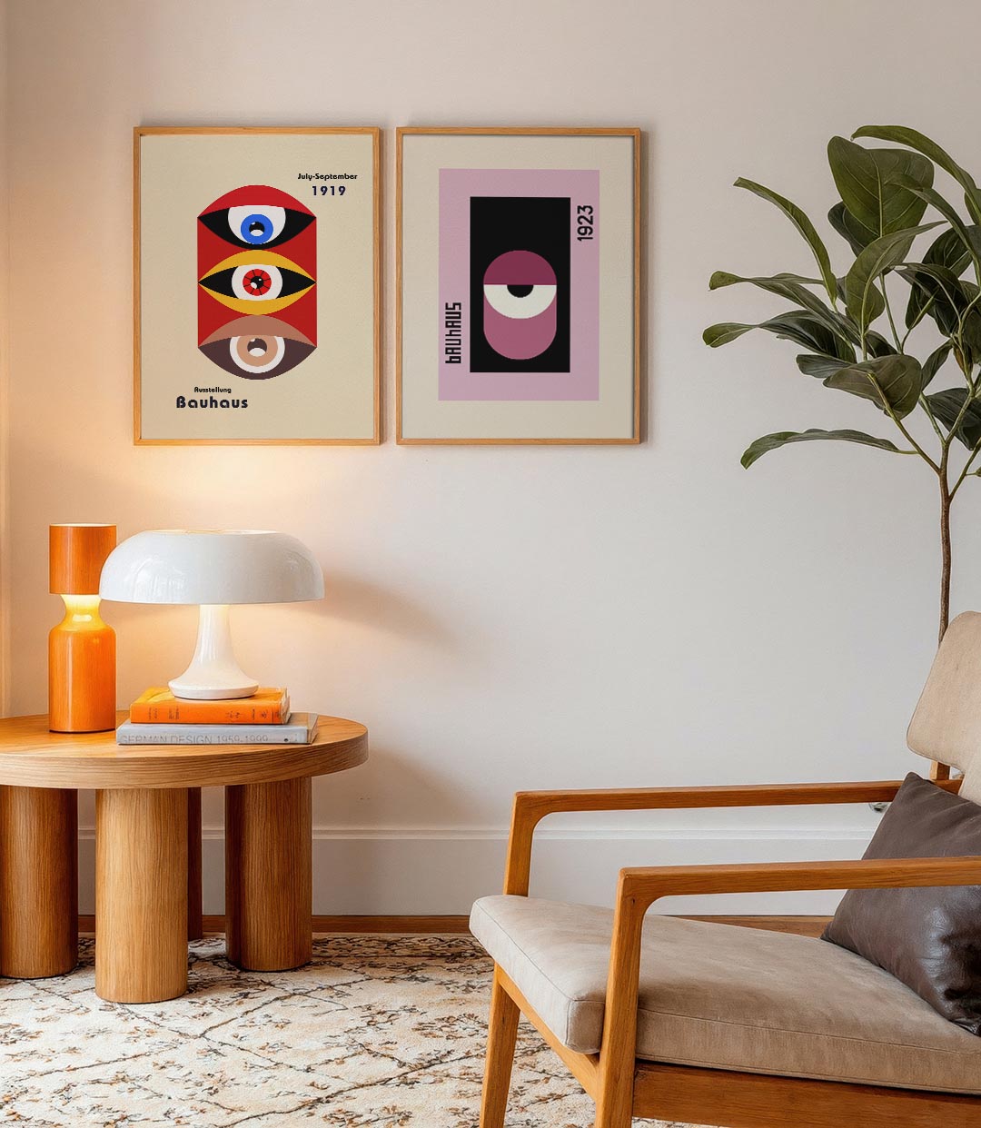 Oogvormen en kleur Posterset