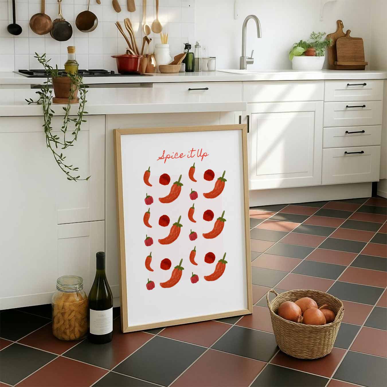 Spice It Up Keukenposter-WallArtistic