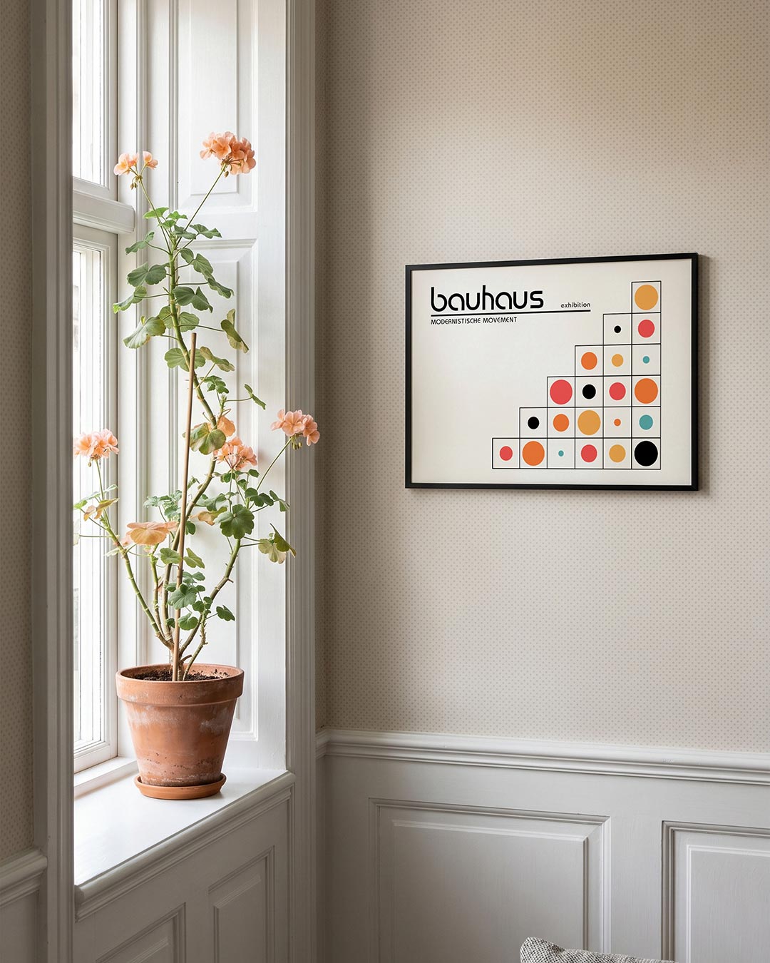 Vorm en kleurvlakken Poster
