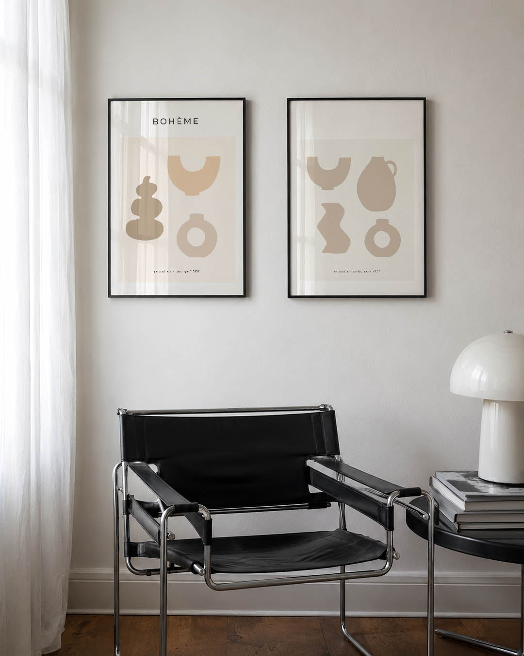 Zachte vormen Posterset