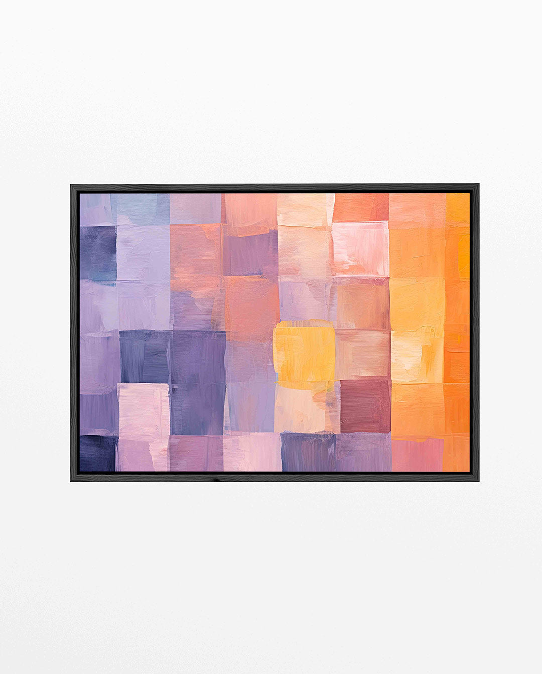 Kleurrijke vlakken Kunstwerk