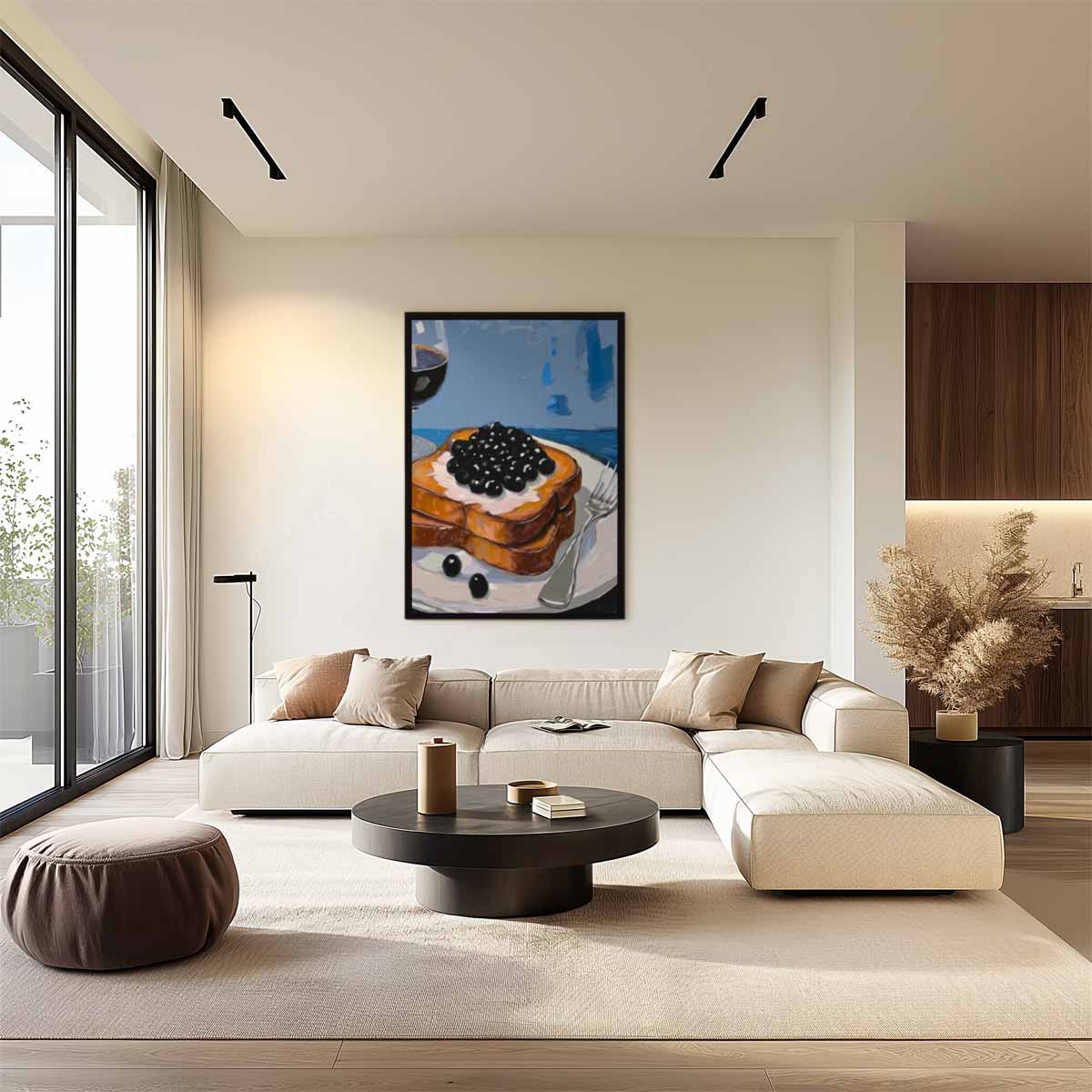 Smakelijke Ochtend Kunstwerk-canvas-dibond-plexiglas-wanddecoratie-WallArtistic