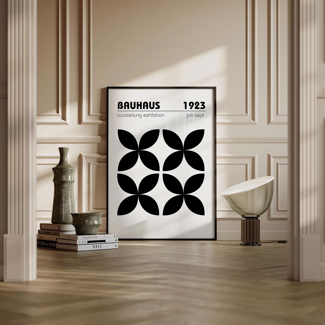 Vormritme en lijnen Poster
