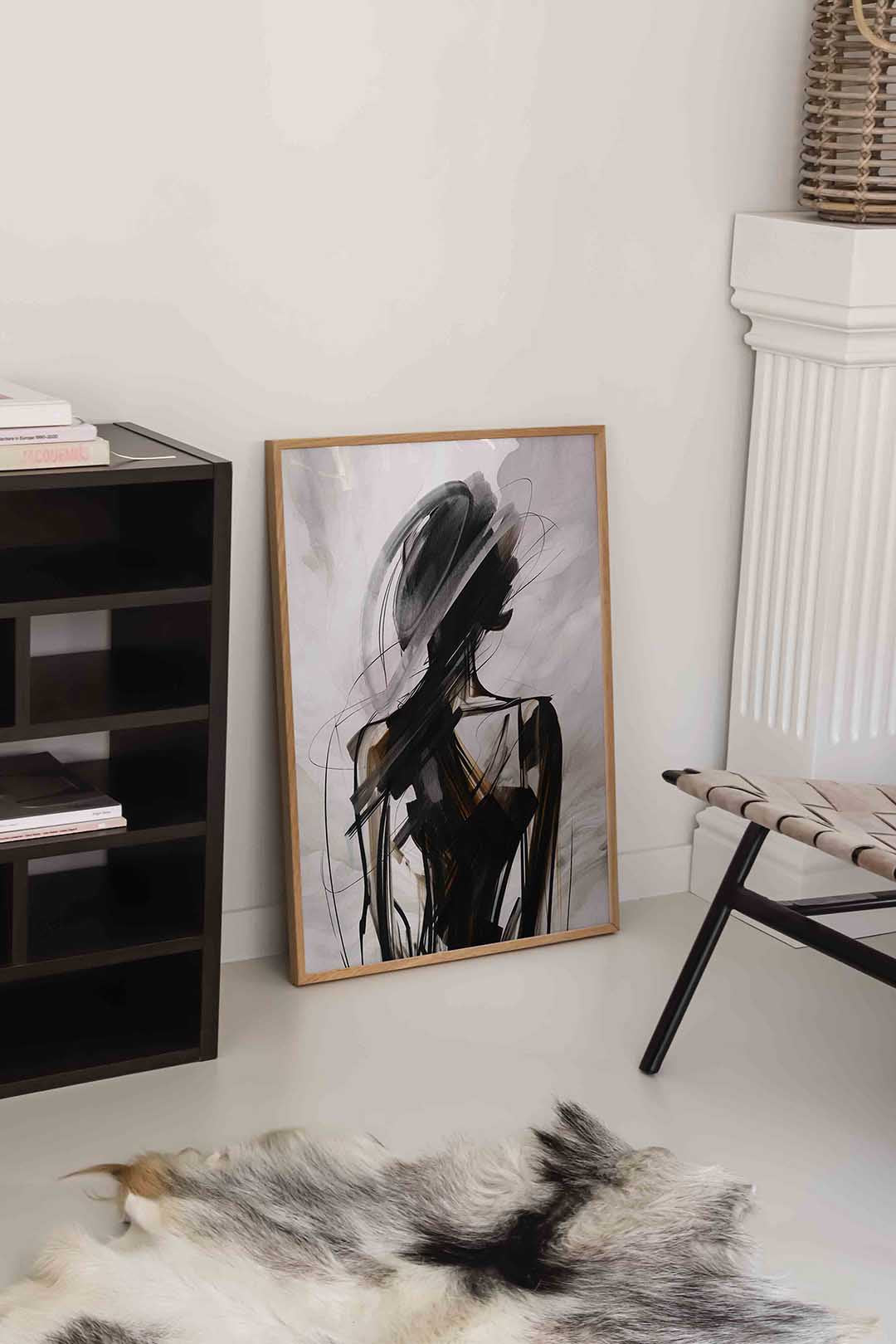 Abstracte figuur Poster