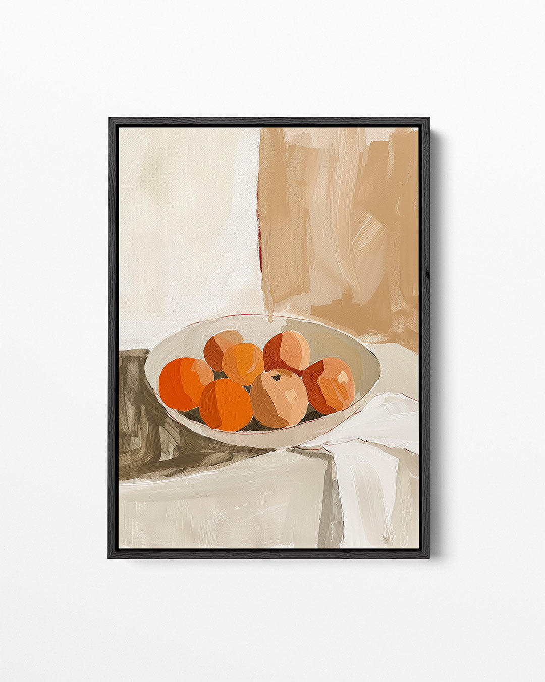 Fruit in schaal Kunstwerk