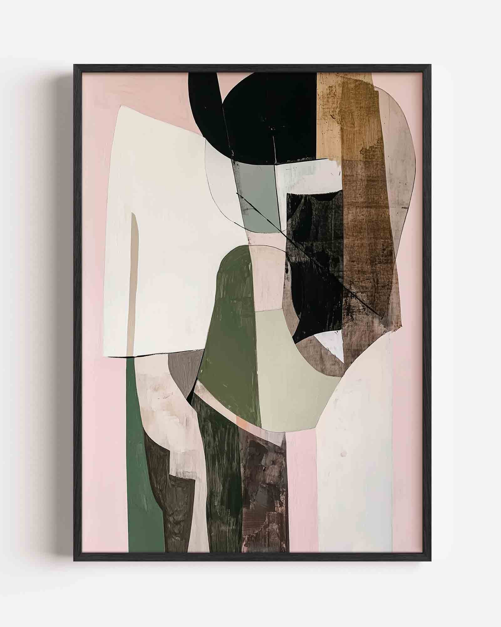 Abstracte vormen Poster