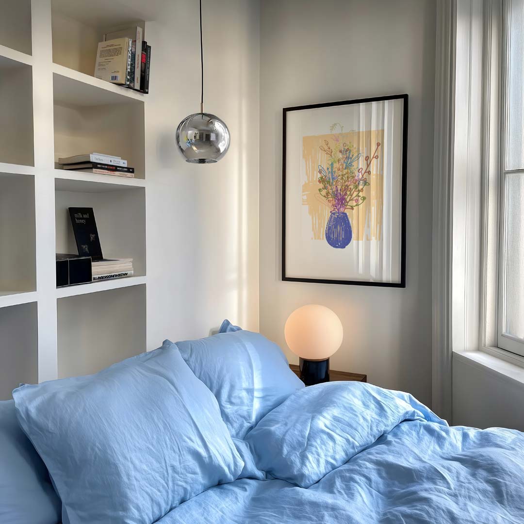Bloemende Vaas Poster-WallArtistic