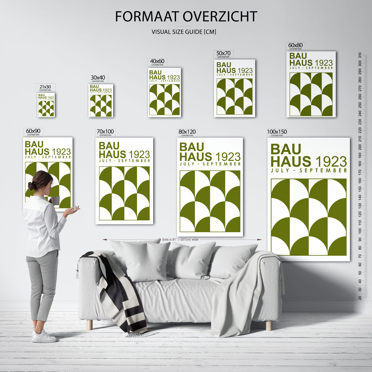 Vorm en kleur Poster