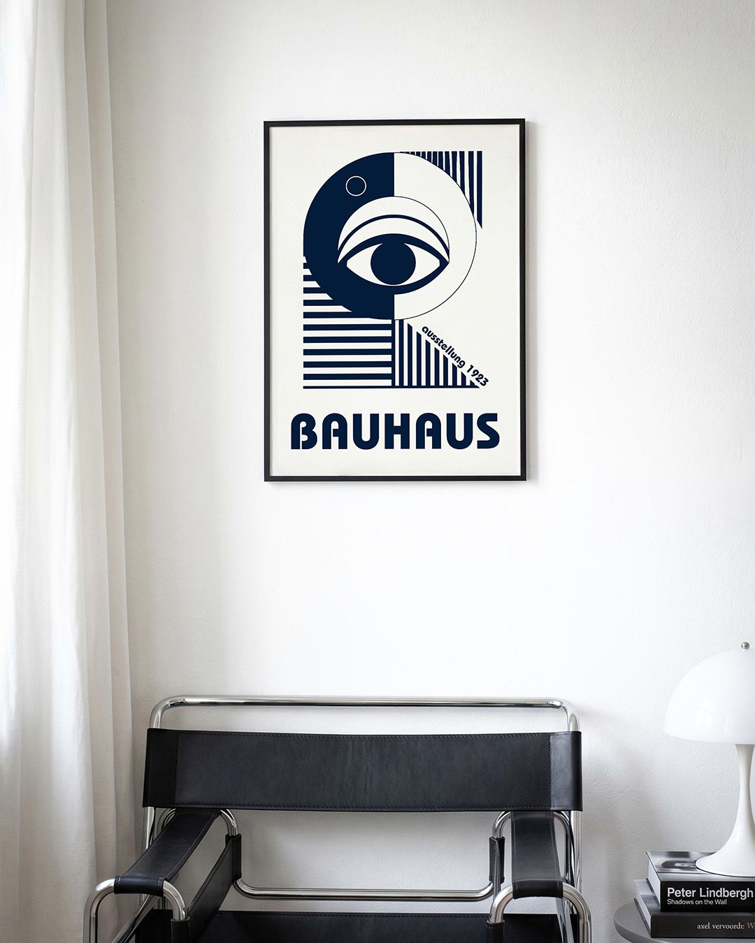 Oog en lijnen Poster