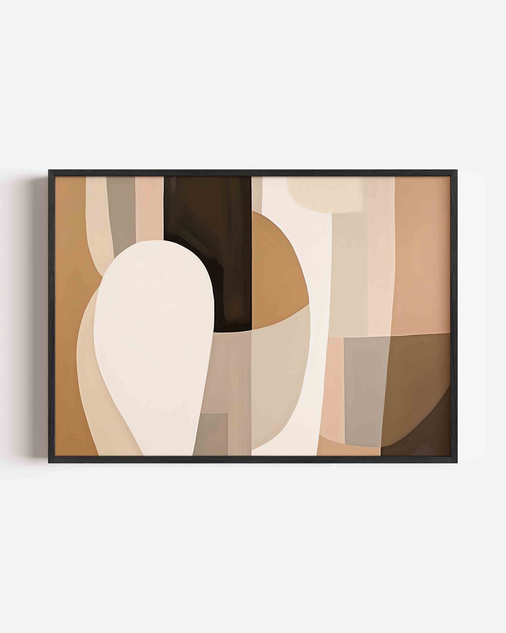Abstracte vormen Poster