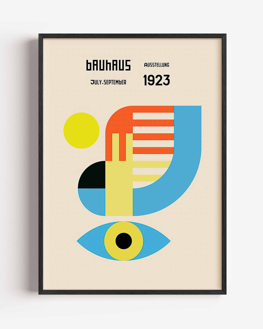 Vorm en kleurvlakken Poster