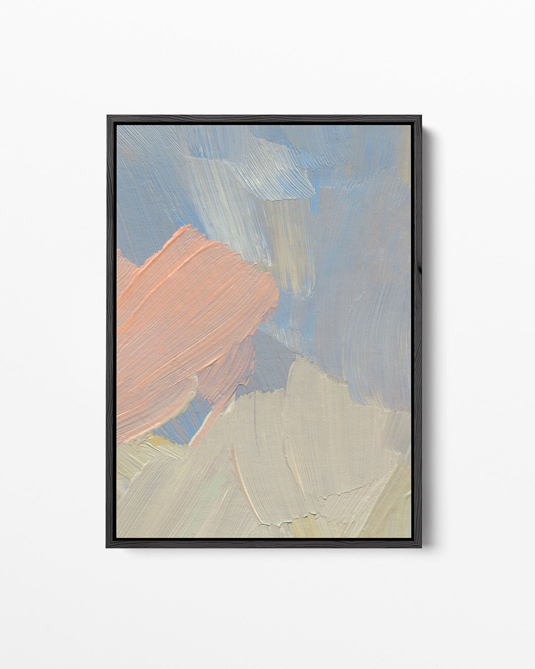 Zachte kleurvlakken Kunstwerk