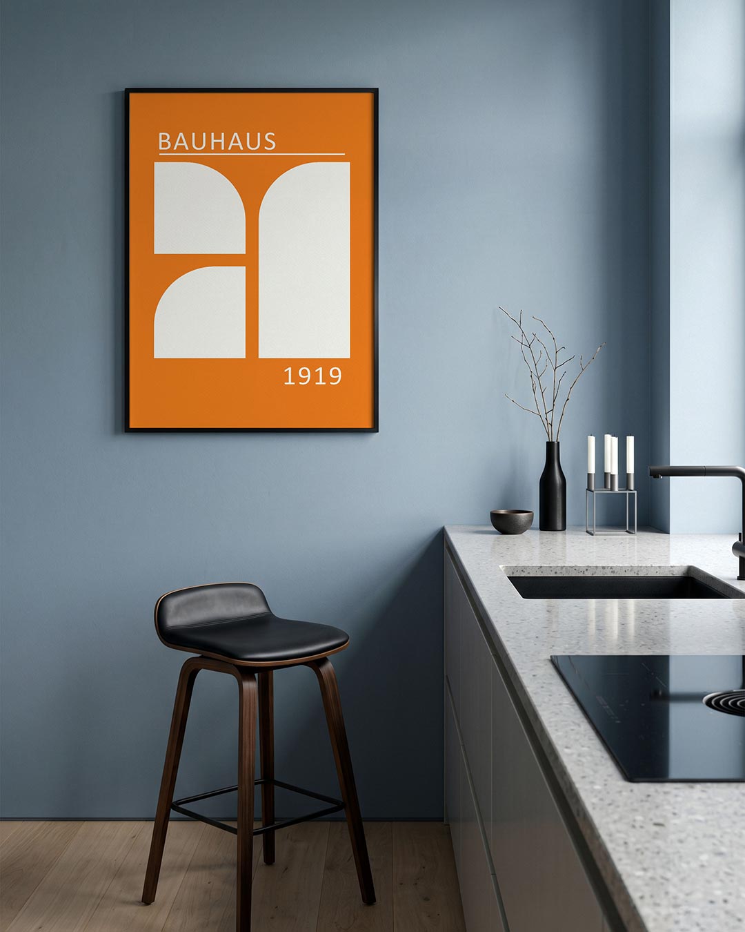 Vorm en kleur Poster