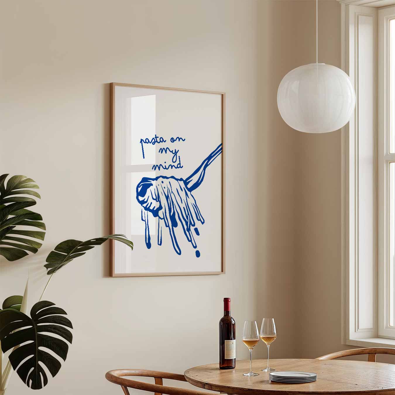 Pasta Love Poster-WallArtistic