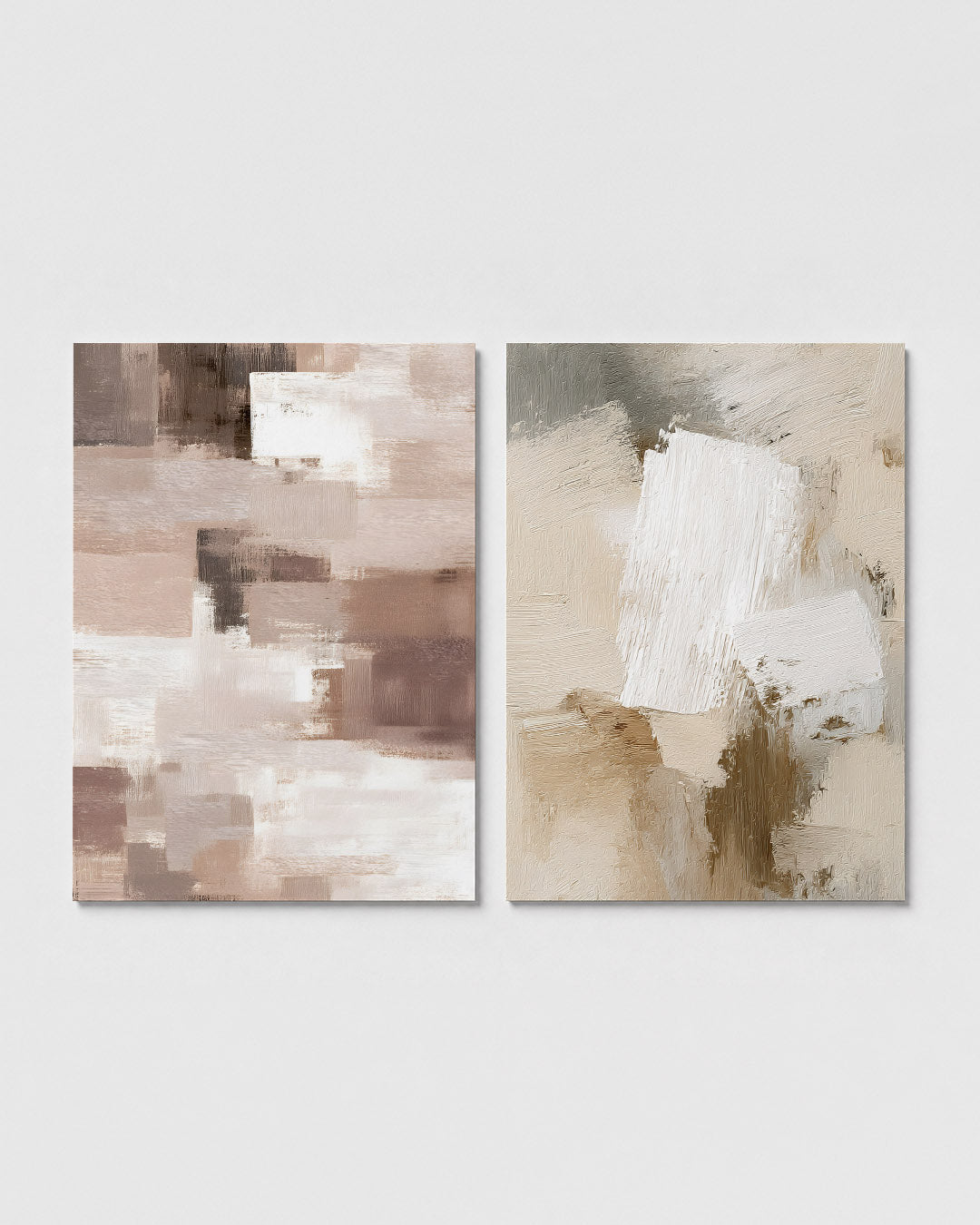 Zachte vlakken Posterset