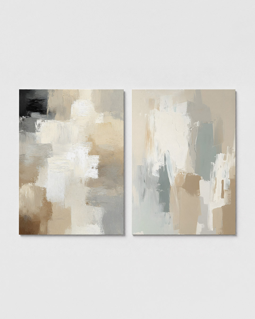 Zachte kleurvlakken Posterset