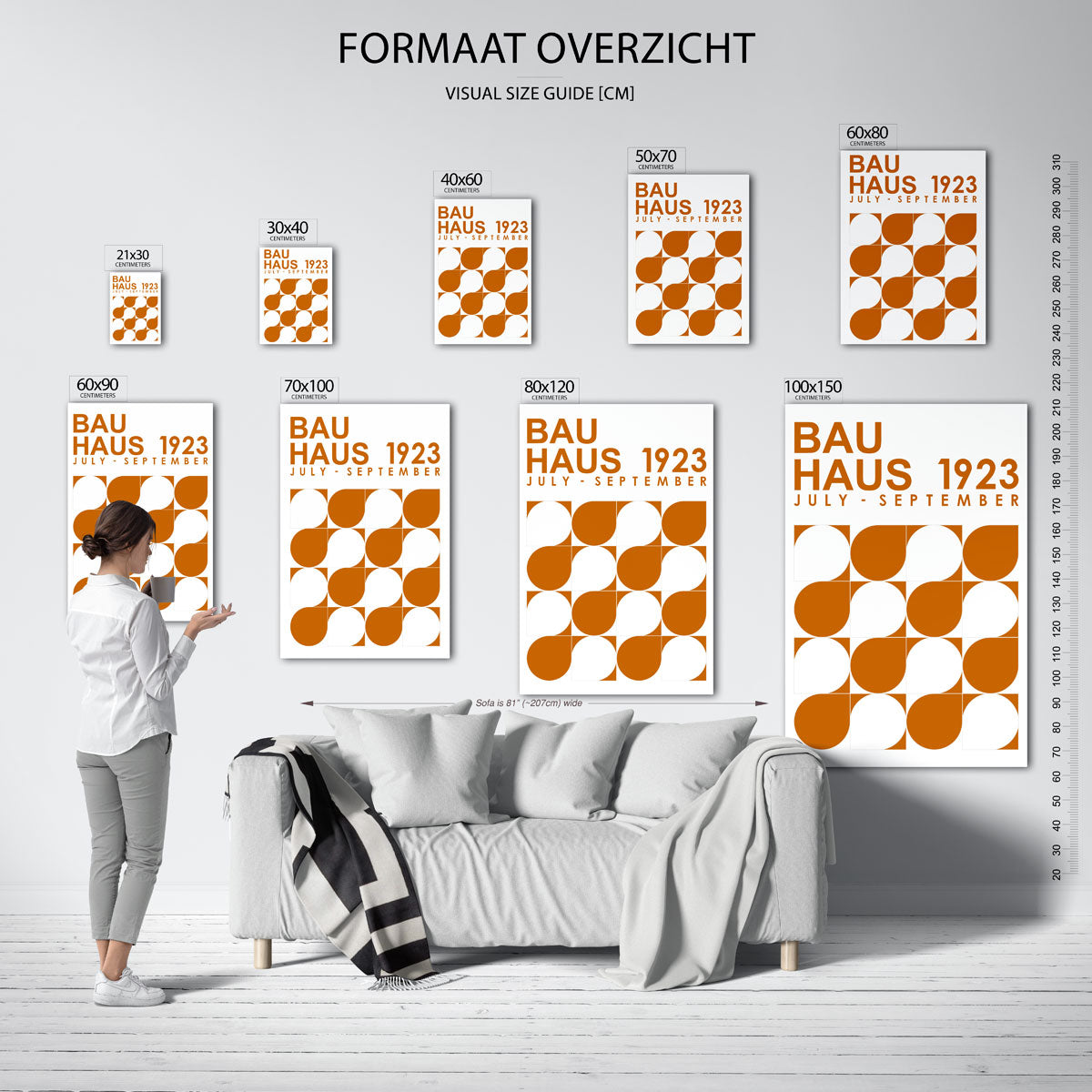 Vorm en kleur Poster