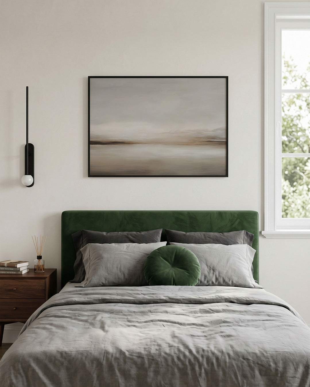 Rustige landschapsweergave Poster