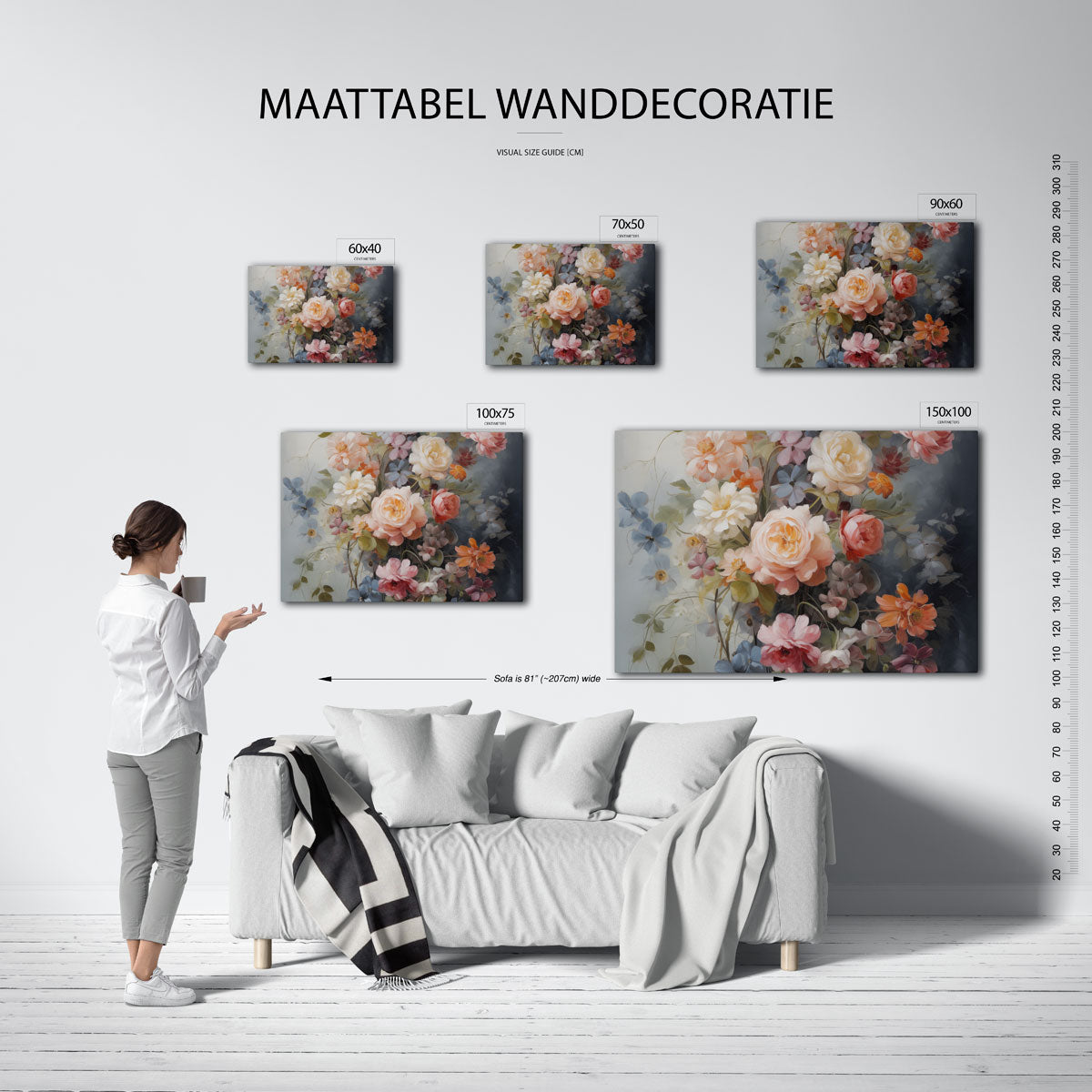 Bloemenpracht Kunstwerk