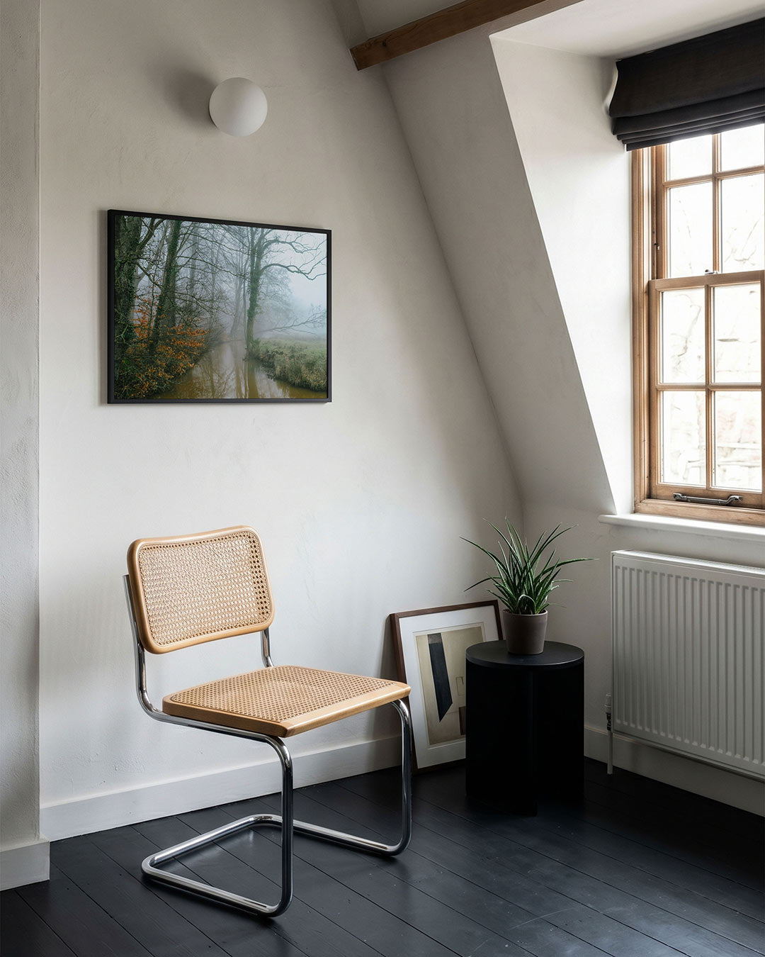 Mysterieuze boslandschap Poster
