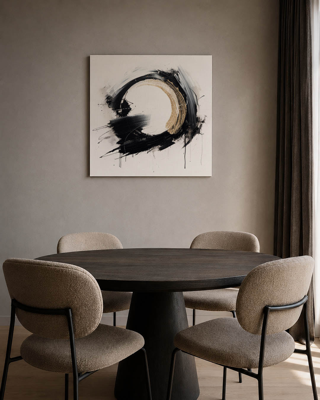 Dynamische cirkel Kunstwerk