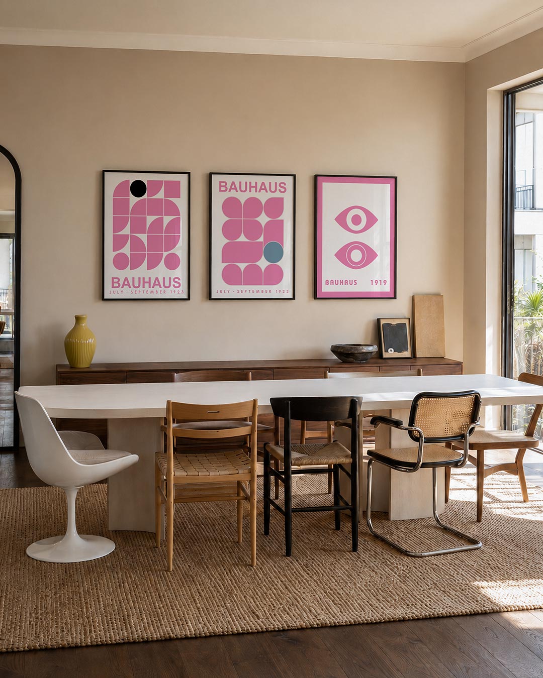Vormen en vlakken Posterset