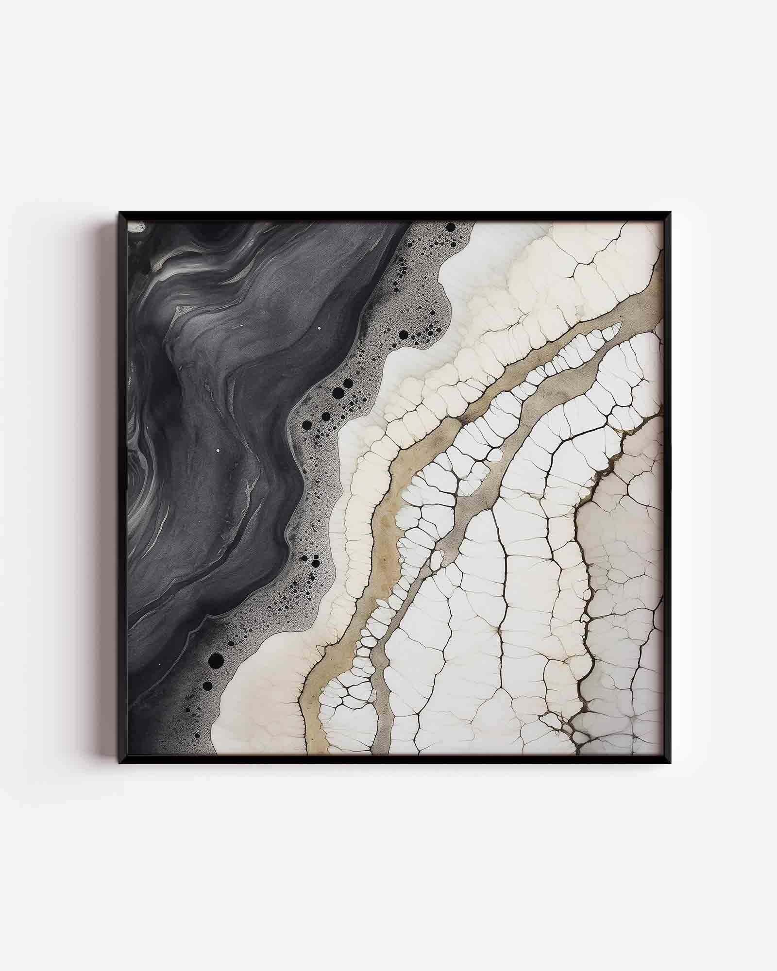 Abstracte lijnen en patronen Poster