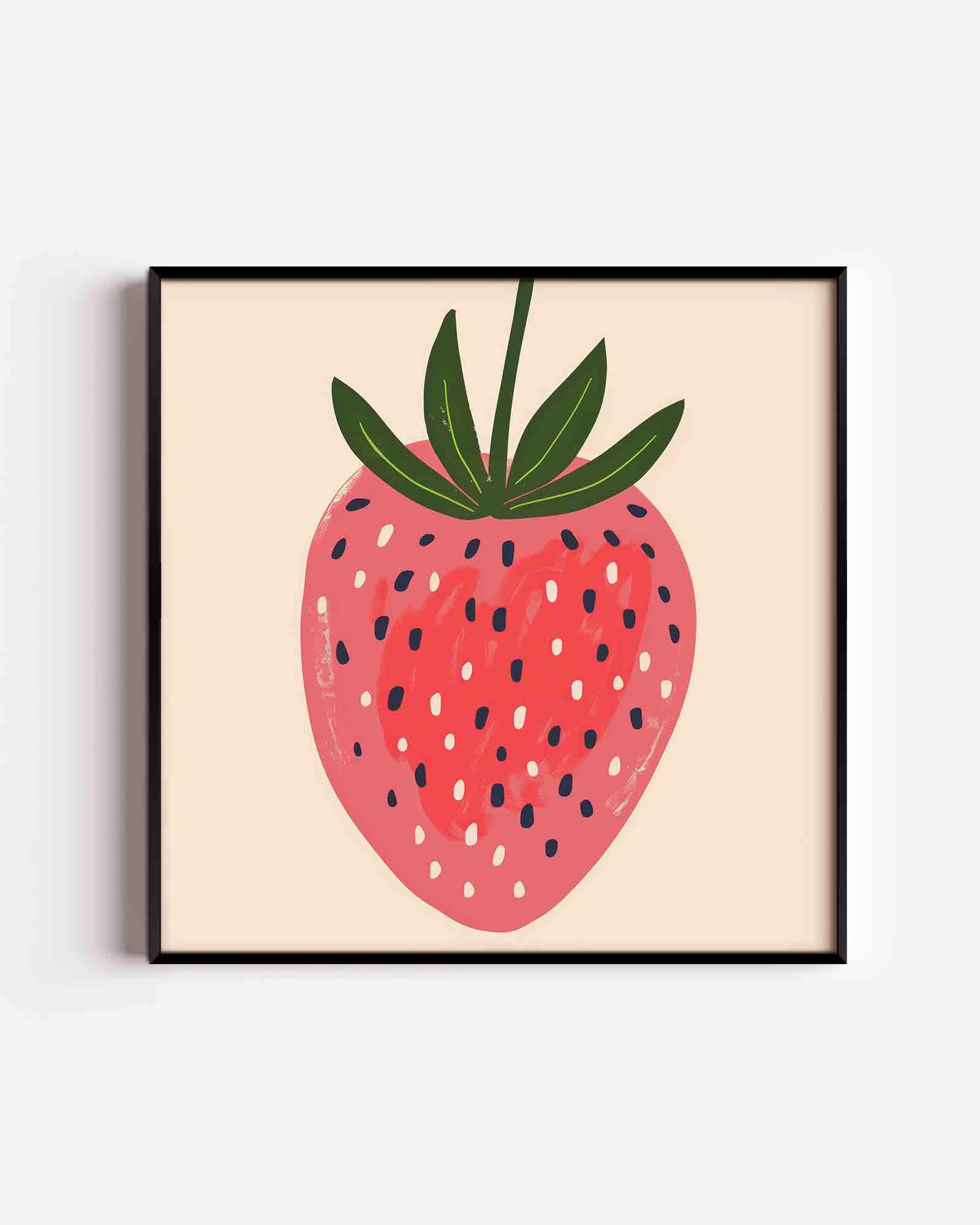 Aardbei Poster
