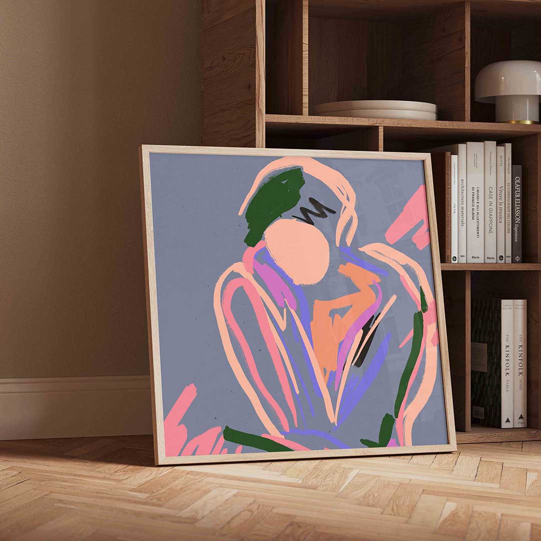 Abstracte vormen Poster