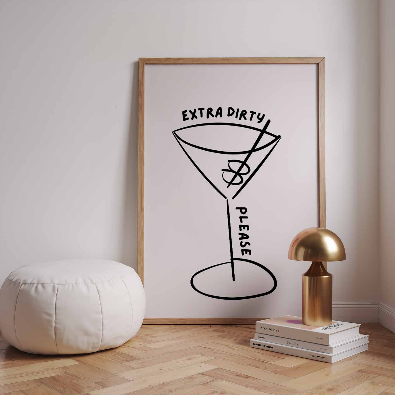 Extra Dirty Please Poster-WallArtistic