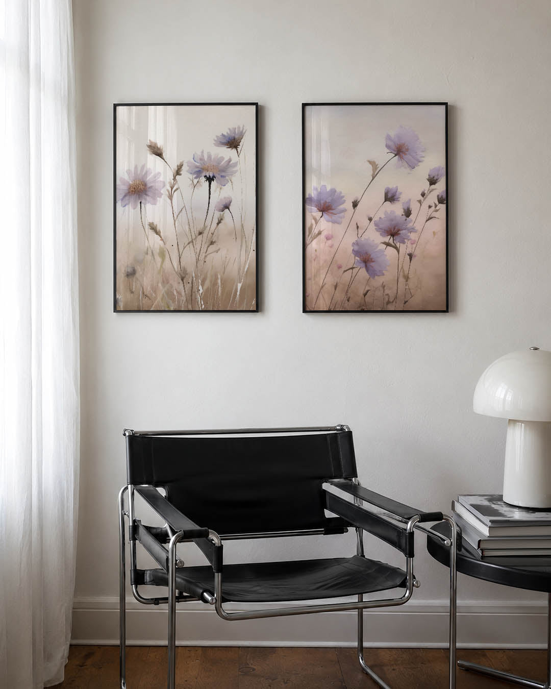 Bloemrijke sereniteit Posterset