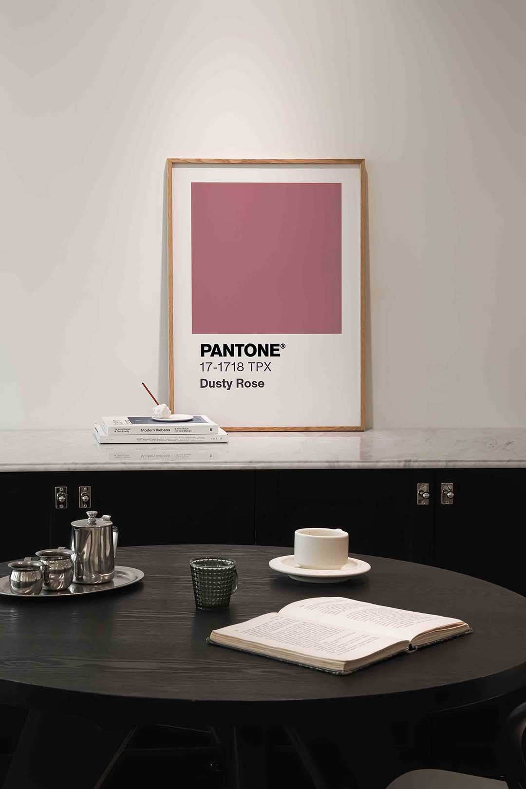 Dusty rose kleur Poster