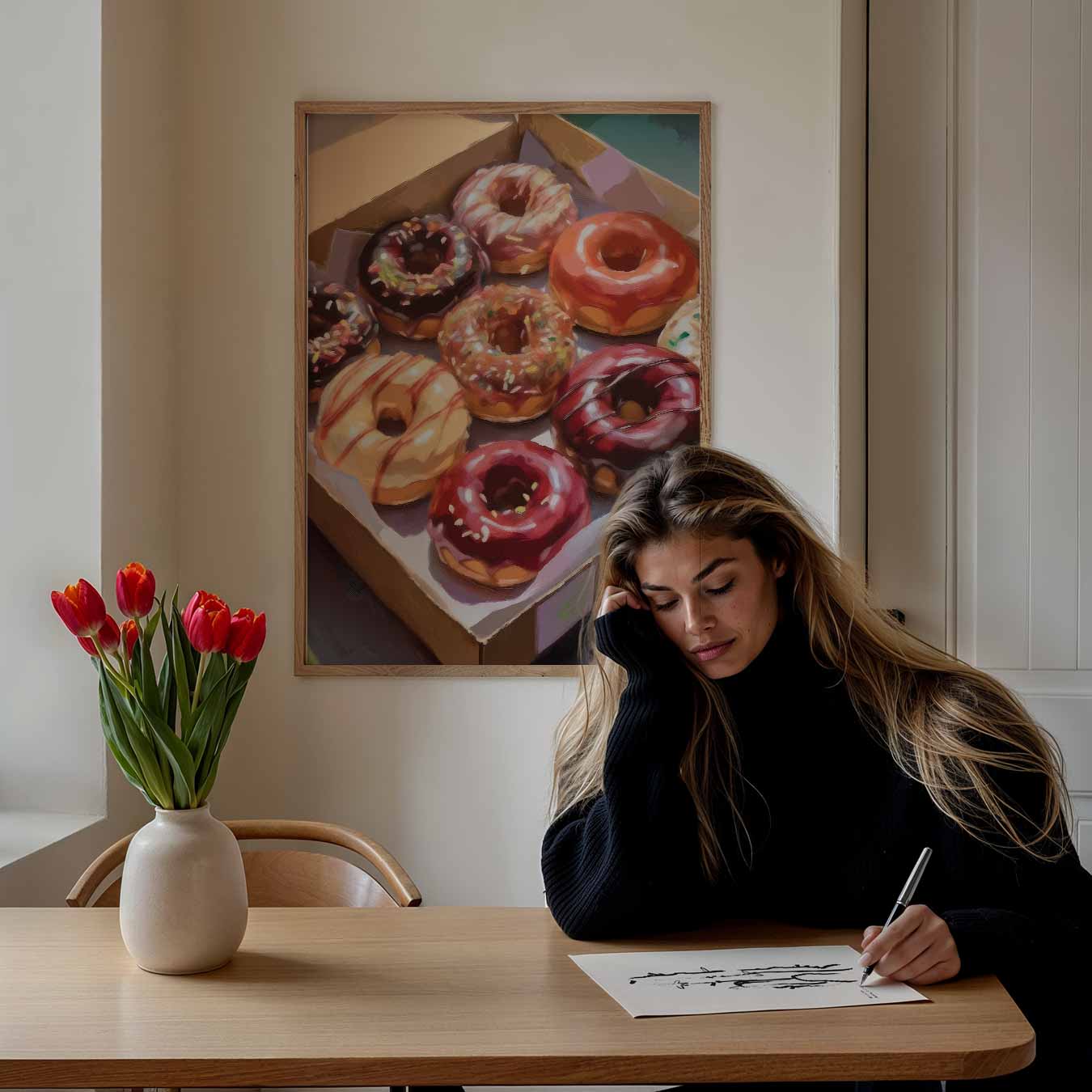 Donuts Poster-WallArtistic