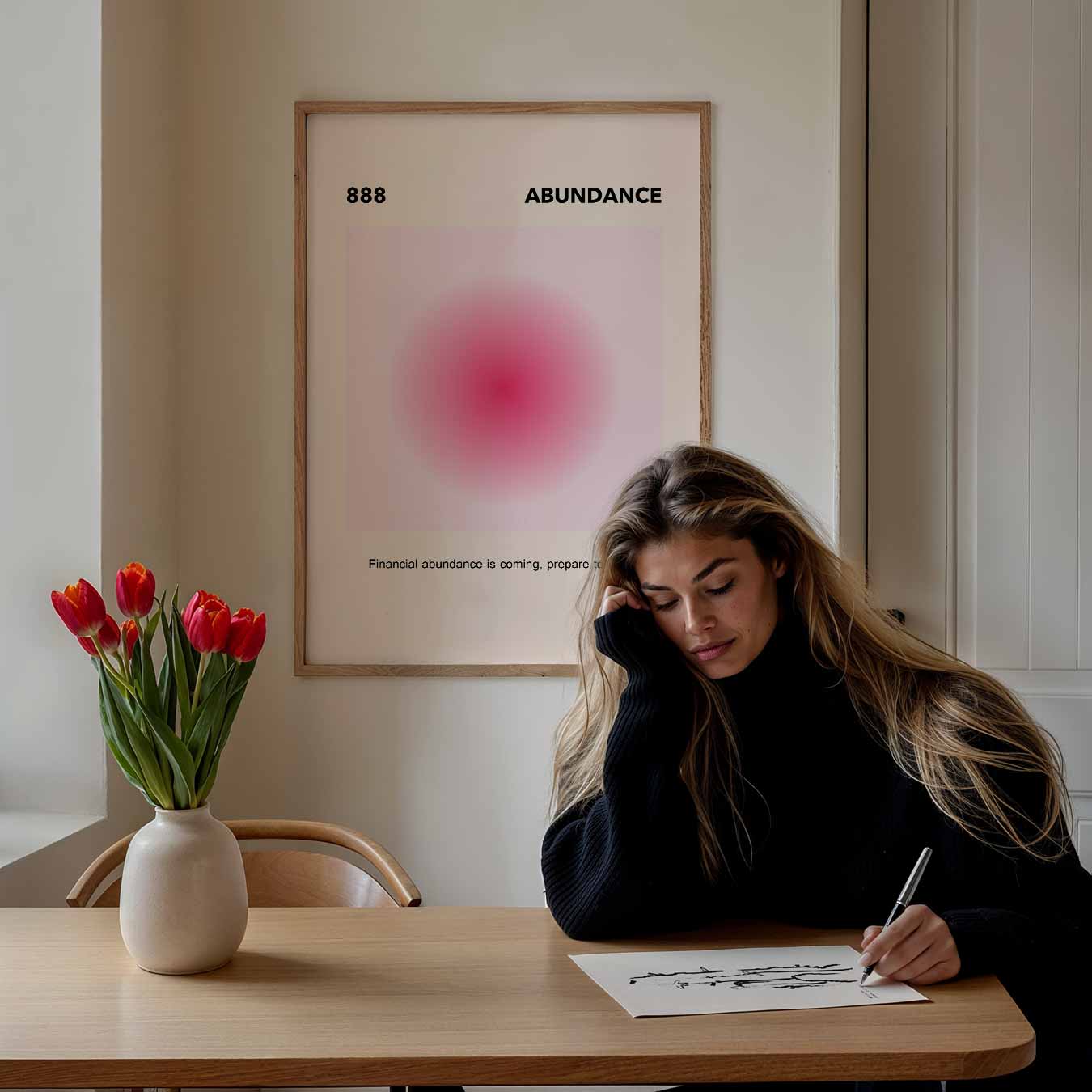 Inspirerende Abundance Poster-WallArtistic