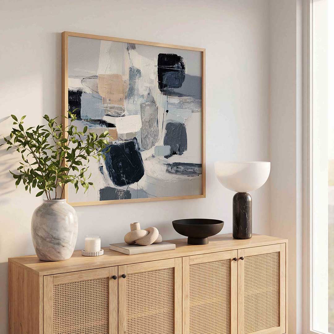 Abstracte vormen Poster
