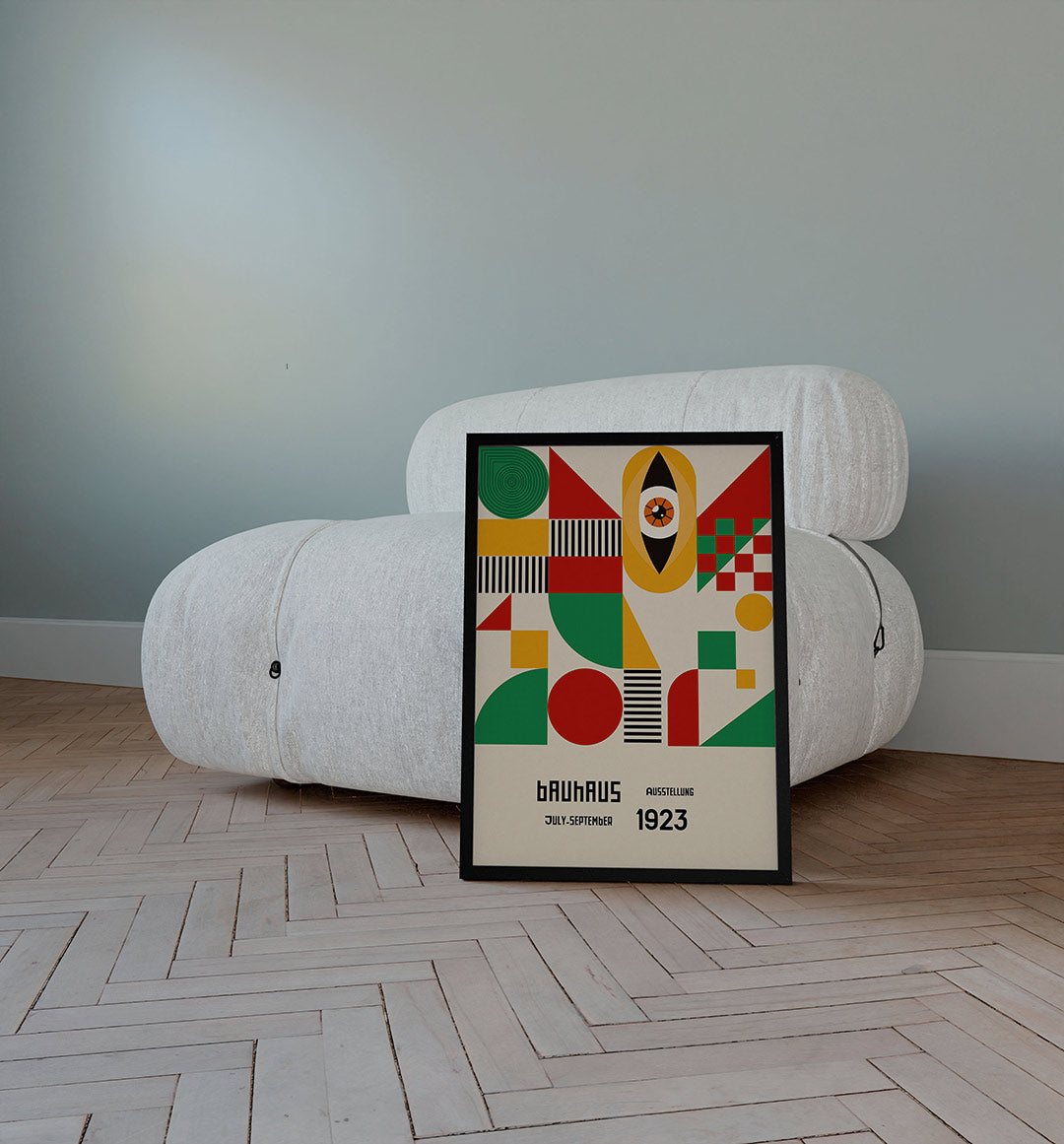 Vormen en vlakkenspel Poster