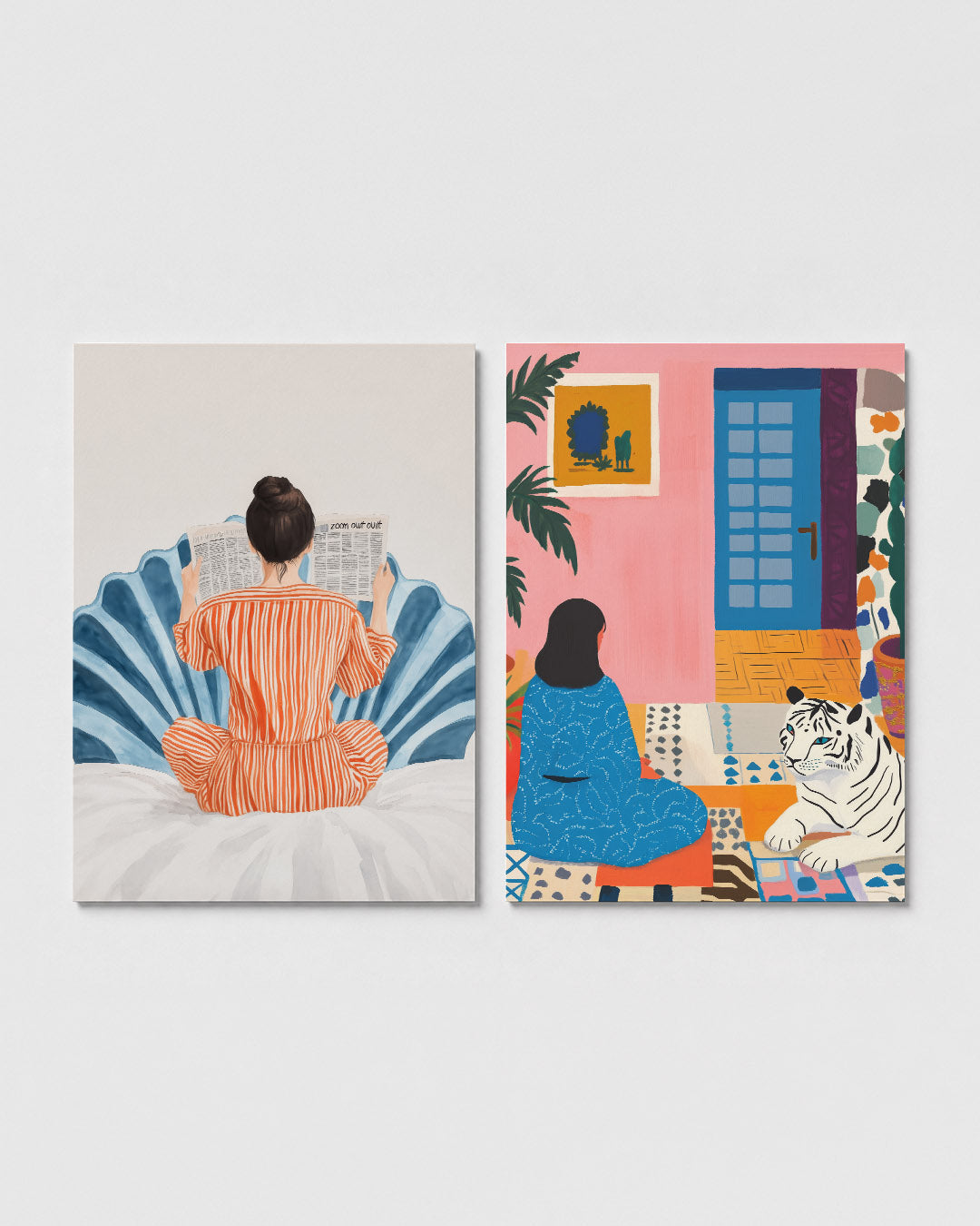 Kleur en lijnen Posterset