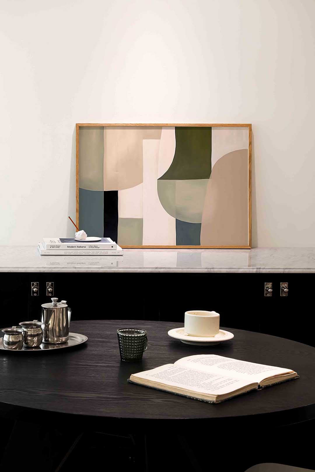 Abstracte vormen Poster