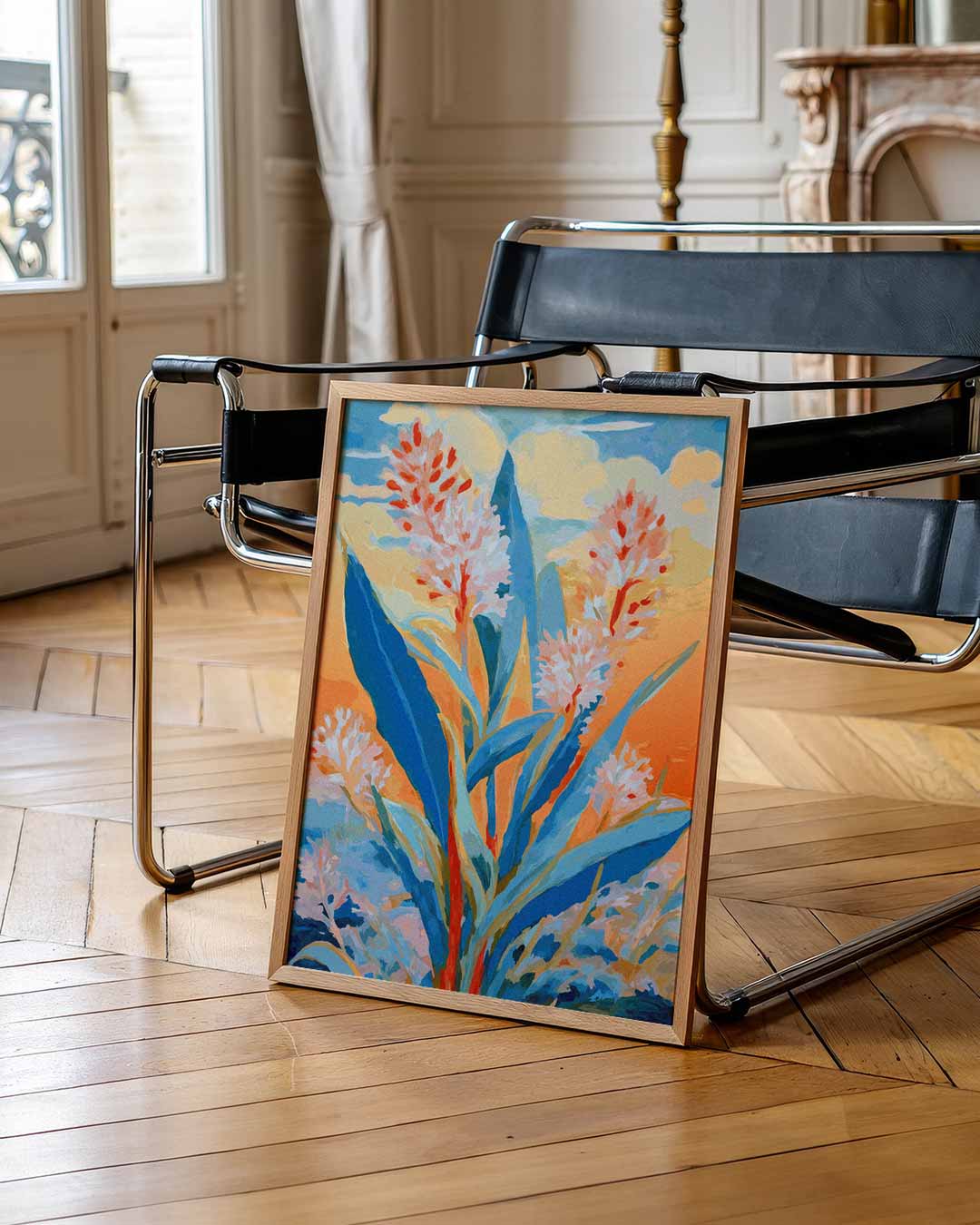 Kleurrijke Bloemenpracht Poster-WallArtistic