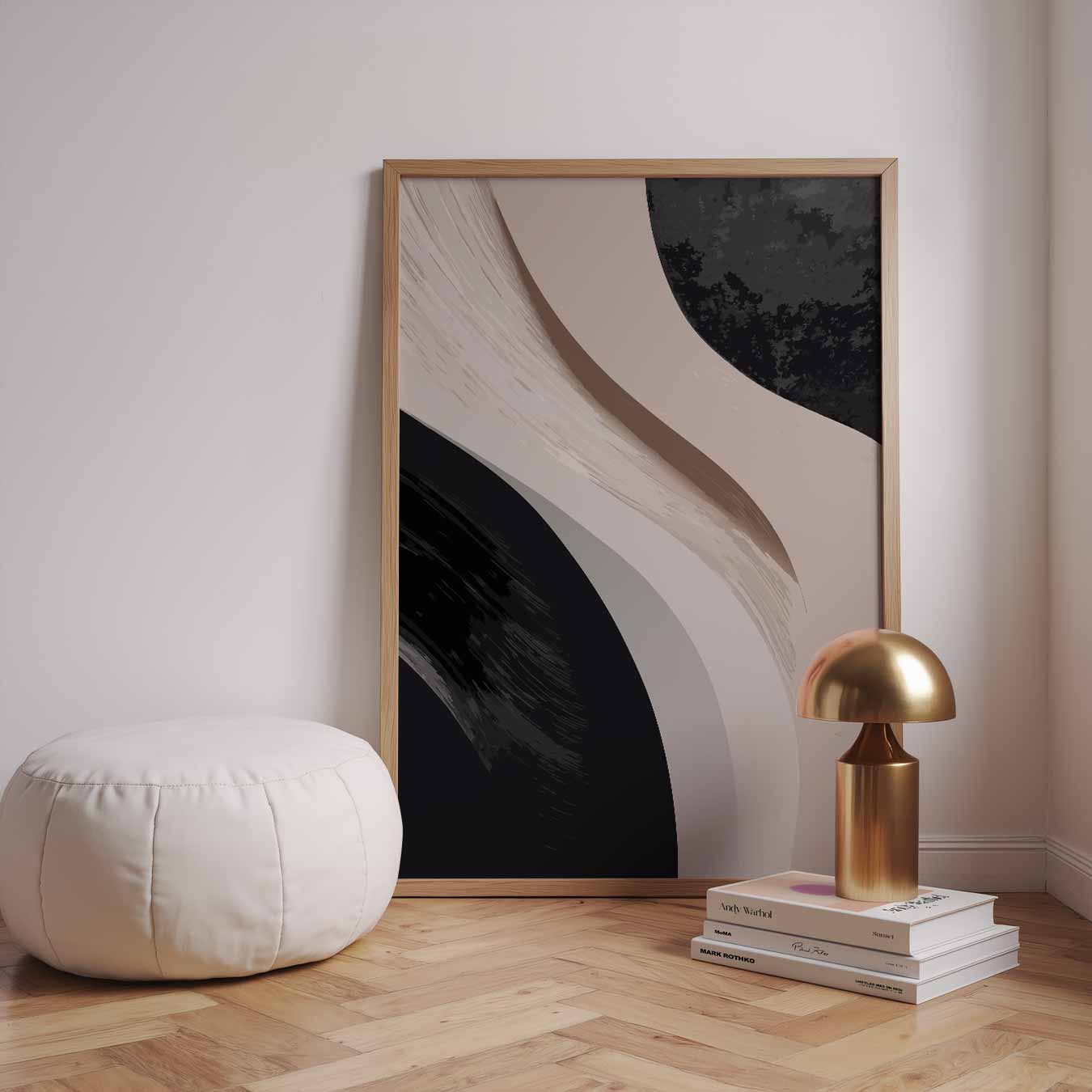 Moderne Abstracte Kunstposter-WallArtistic