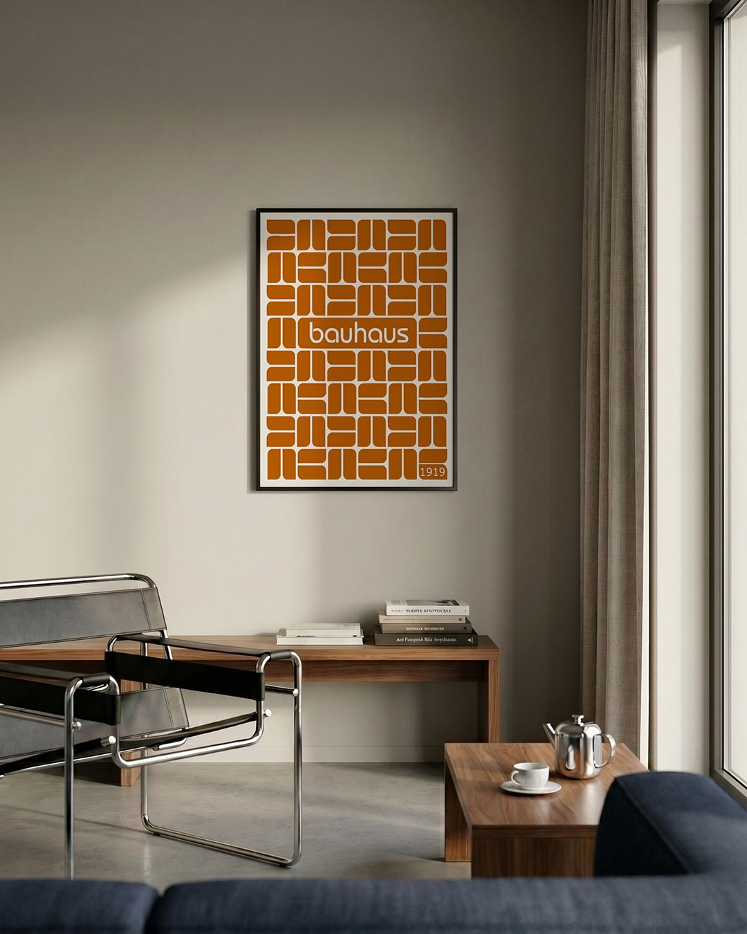 Vormritme en kleur Poster