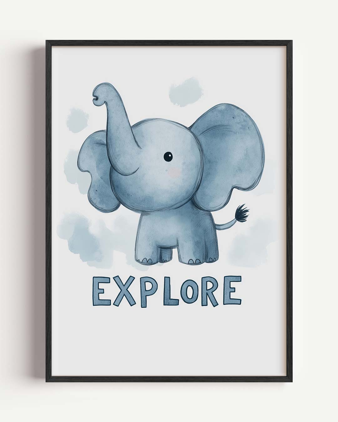 Droomolifant Explore Poster-WallArtistic