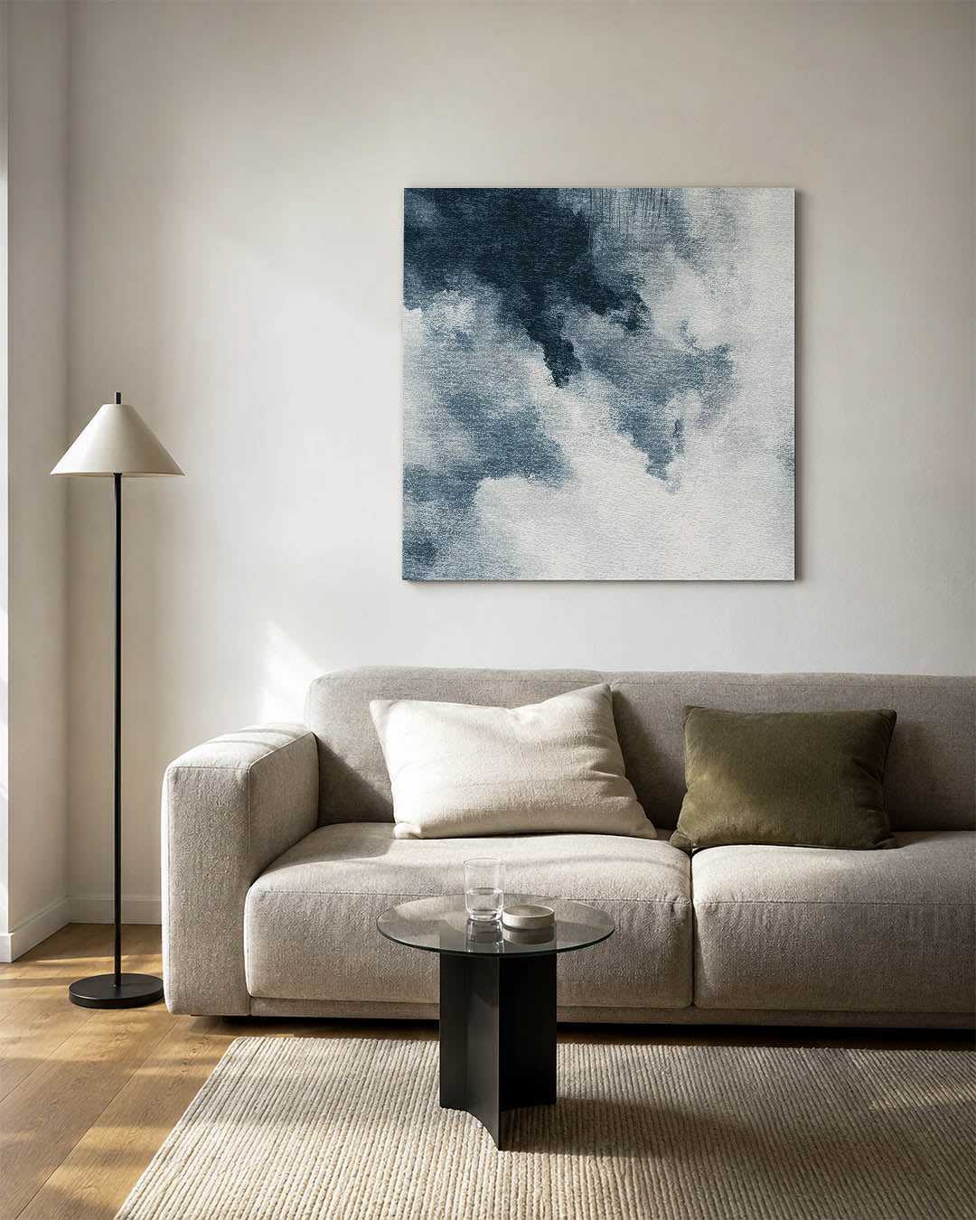 Dromerige wolken Kunstwerk