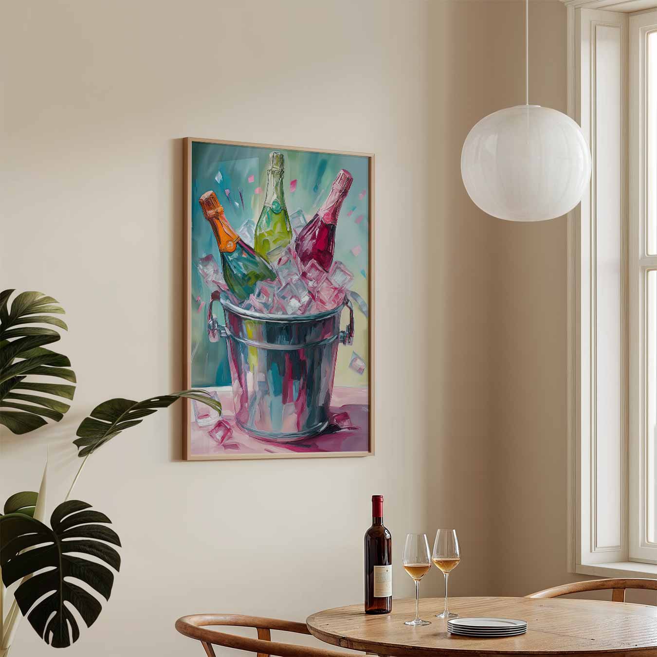 Bubbly Celebration Poster-WallArtistic