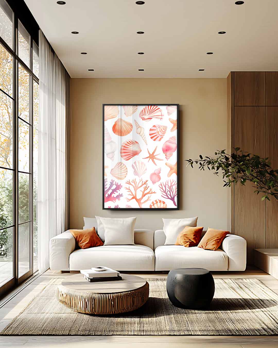 Zeeleven Illustratie Kunstwerk-canvas-dibond-plexiglas-wanddecoratie-WallArtistic