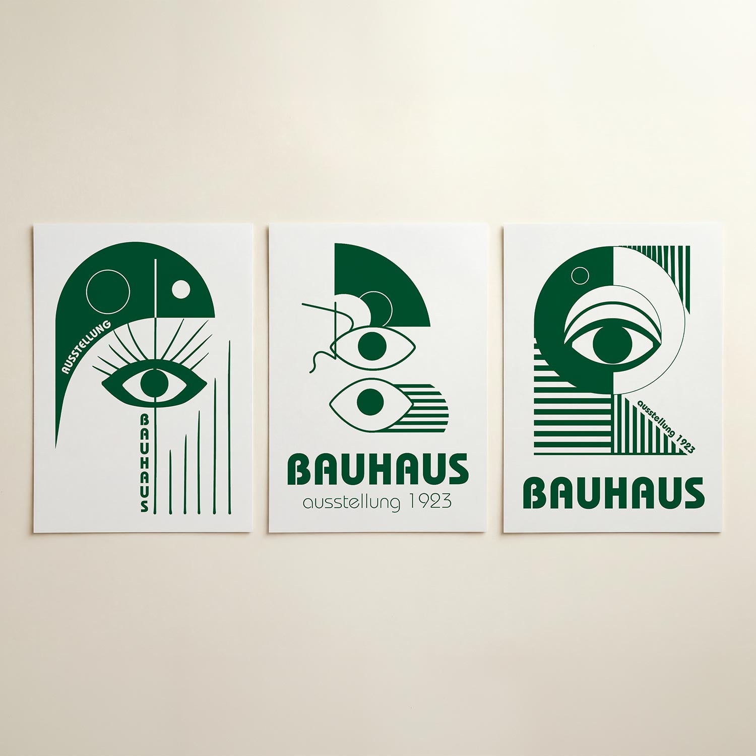 Oog en lijnen Posterset