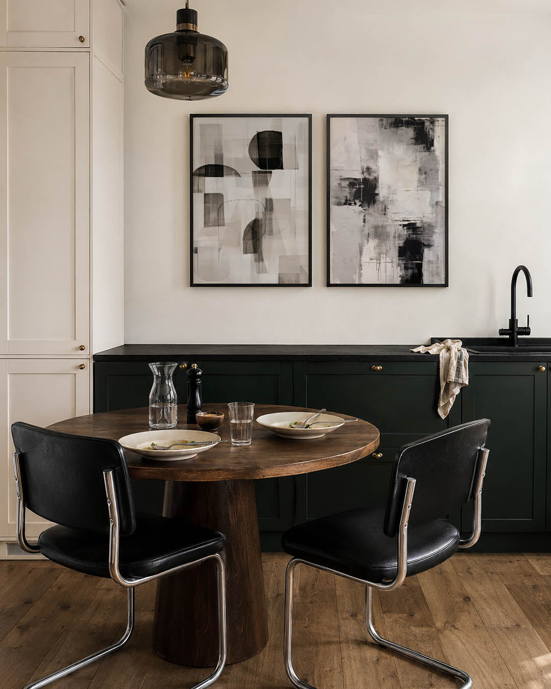Vorm en schaduw Posterset