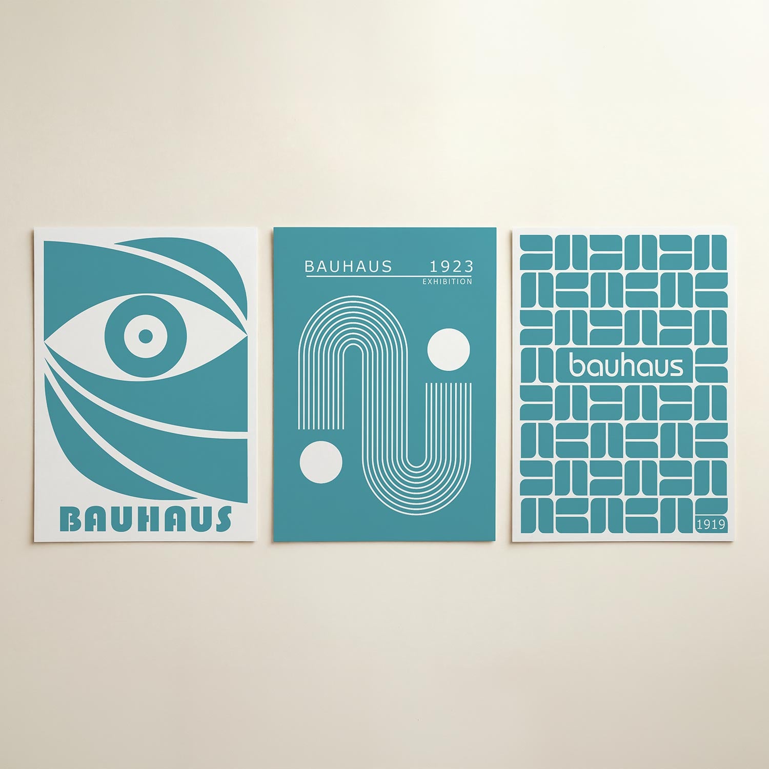 Oog en lijnen Posterset