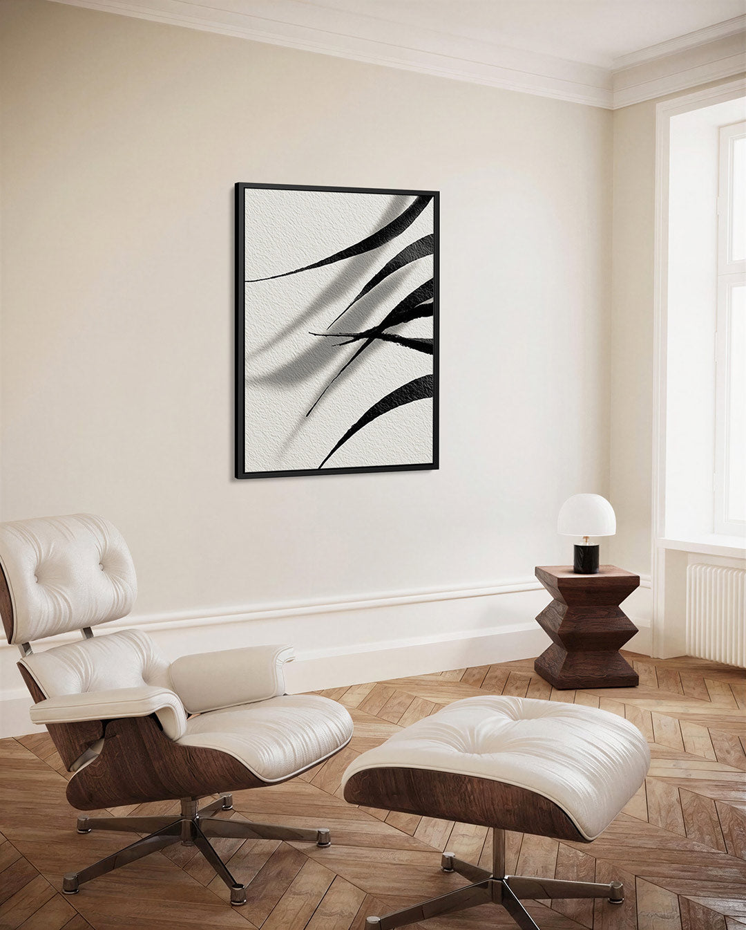 Dynamische lijnen Kunstwerk