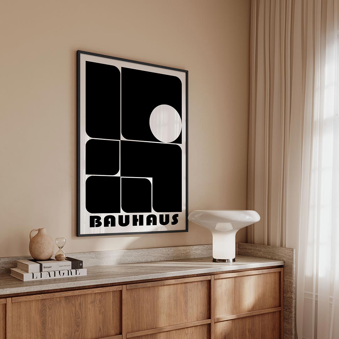 Vormen en vlakken Poster
